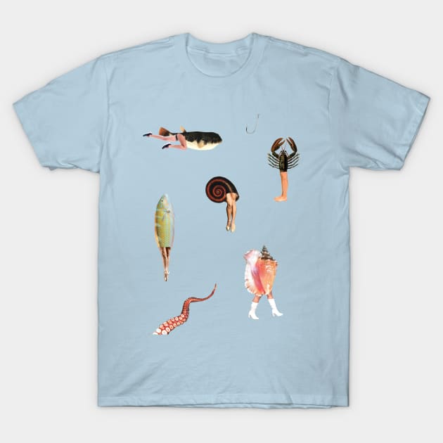 Under water fun T-Shirt by MsGonzalez